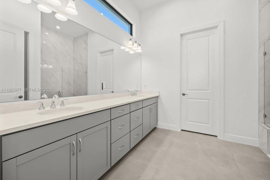 Furnished interior view inside a new home in , Port St. Lucie (Image 18).