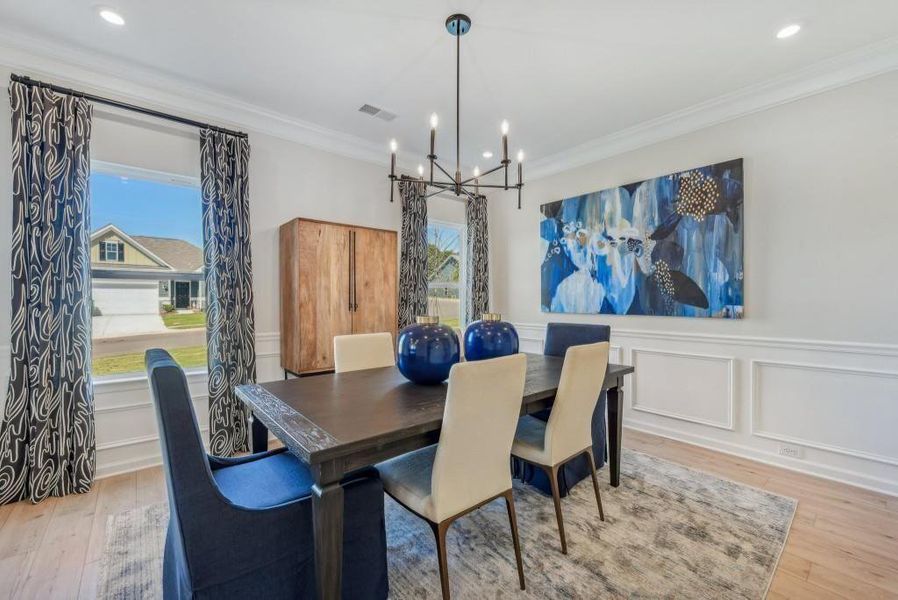 Furnished interior view inside a new home in Jones Ridge, Dallas (Image 5).