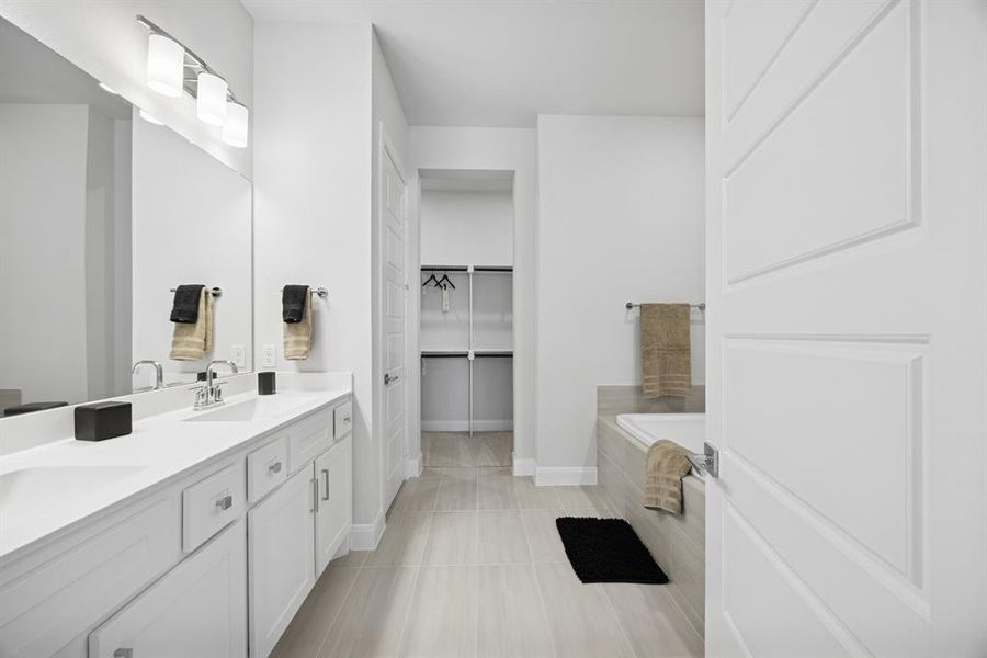 Furnished interior view inside a new home in The Retreat at Harvest, Argyle (Image 8). Furnished interior view inside a new home in The Retreat at Harvest, Argyle (Image 8).