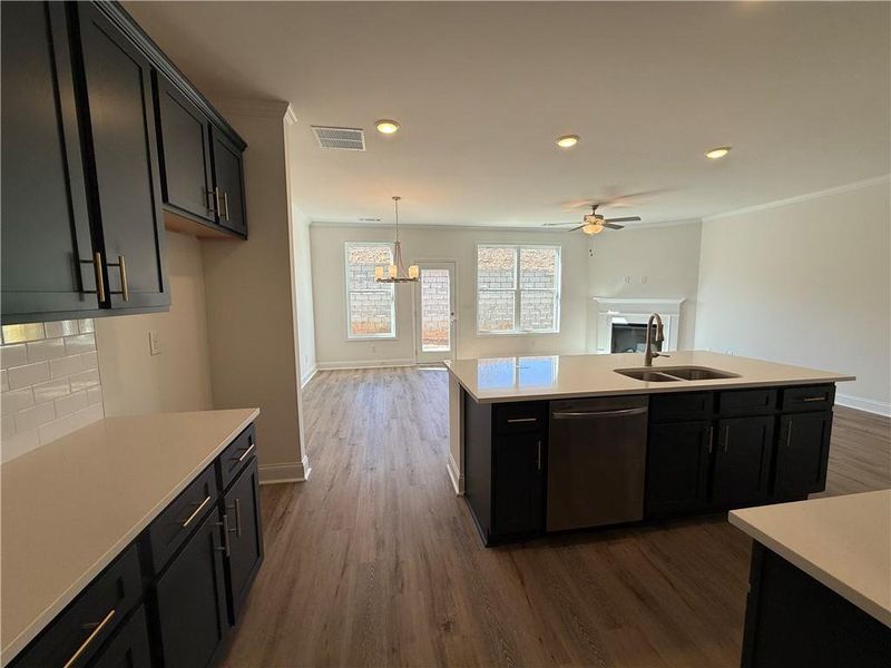 Furnished interior view inside a new home in Somerset at Riverbrook, Gainesville (Image 7).