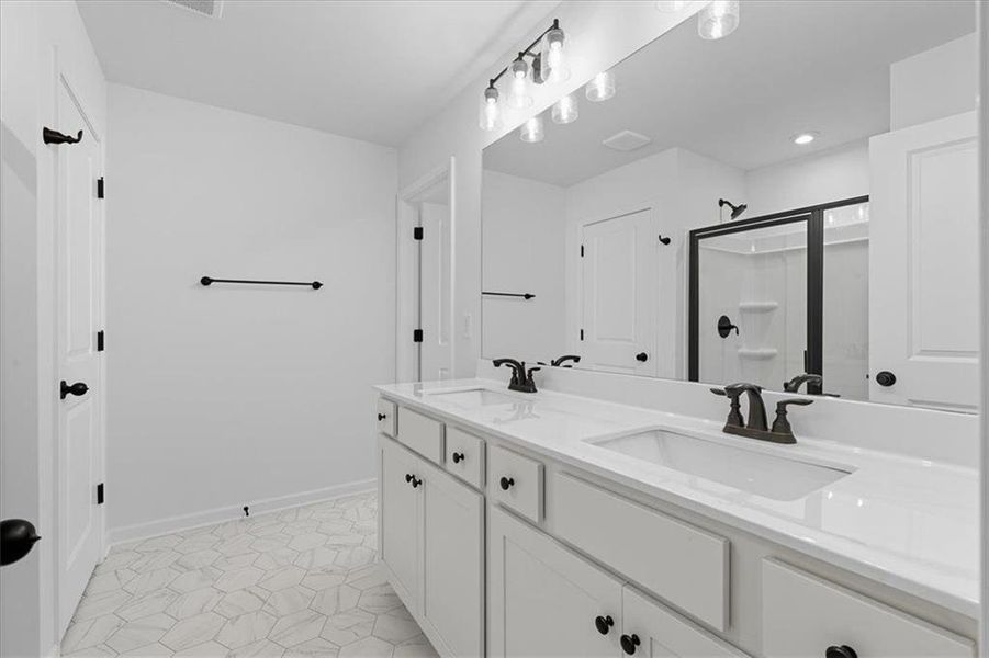 Furnished interior view inside a new home in Park Center Pointe, Austell (Image 5).