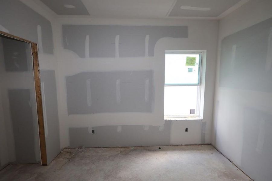 Spacious, unfurnished interior of a new home in Easthaven at Bridgeland Central - Vision Collection, Cypress (Image 27). Spacious, unfurnished interior of a new home in Easthaven at Bridgeland Central - Vision Collection, Cypress (Image 27).