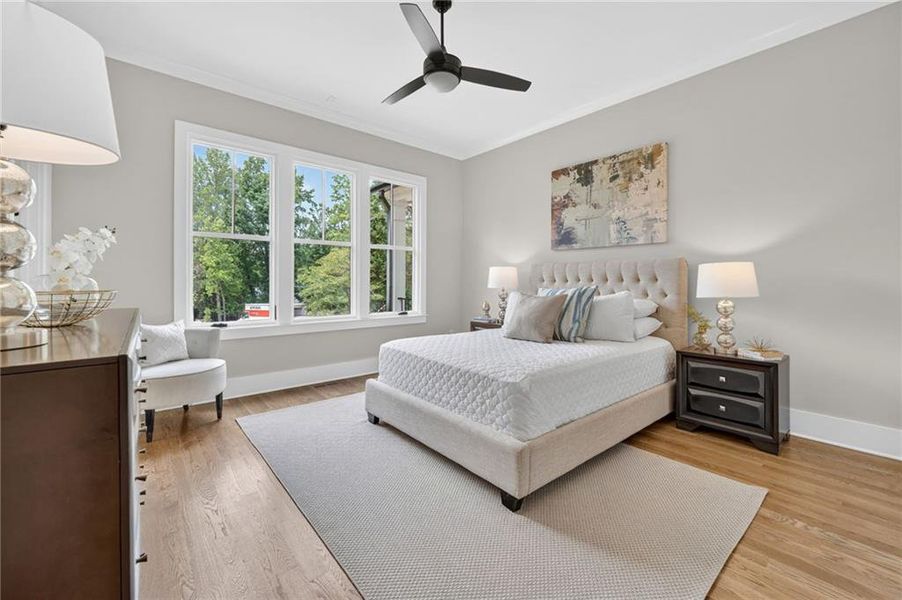 Furnished interior view inside a new home in , Cumming (Image 14).