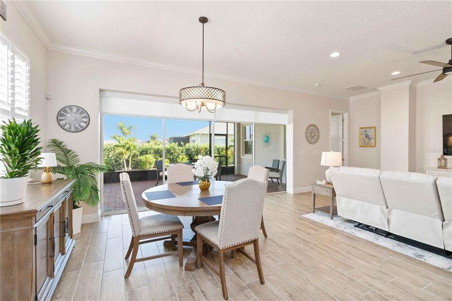 Furnished interior view inside a new home in , St. Cloud (Image 35).