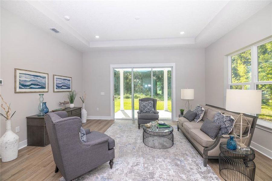 Furnished interior view inside a new home in , East Palatka (Image 9). Furnished interior view inside a new home in , East Palatka (Image 9).