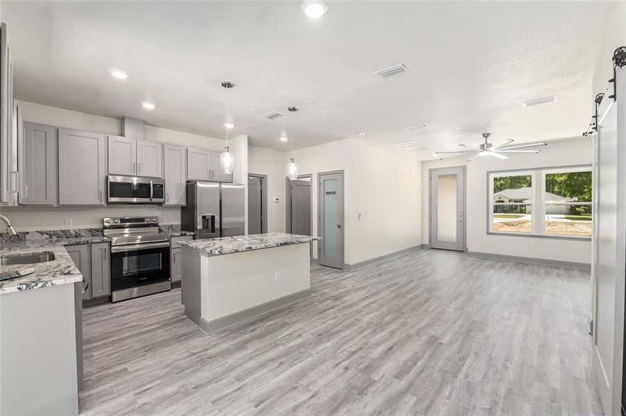 Furnished interior view inside a new home in , Fort White (Image 18).