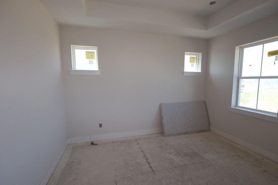 In-progress construction of a new home in Elyson - Grove Row Collection, Katy, TX (Image 4).