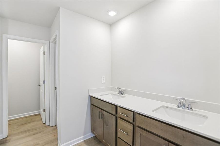 Furnished interior view inside a new home in Hawthorne Station, College Park (Image 13). Furnished interior view inside a new home in Hawthorne Station, College Park (Image 13).