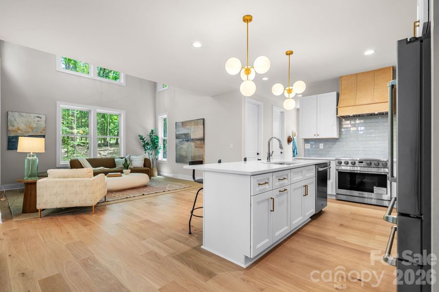 Furnished interior view inside a new home in , Lincolnton (Image 5).