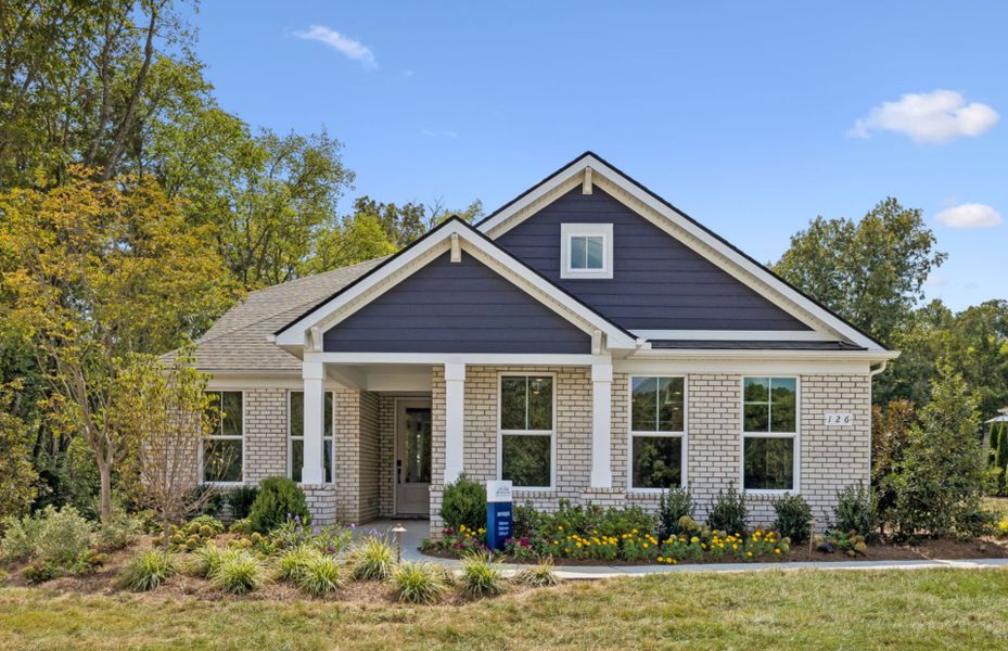 Representative exterior photo of a completed home built from the Mystique by John Wieland in Treymor, Mount Juliet, TN (Image 21).