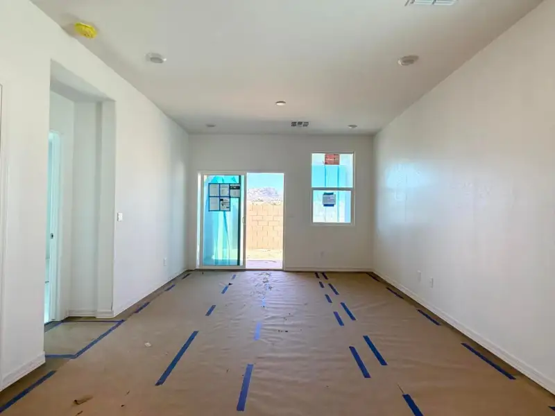 In-progress construction of a new home in South Ranch Southern Collection, Prescott, AZ (Image 11).