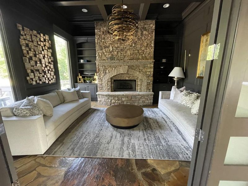 Furnished interior view inside a new home in Hamptons at Riverwood East, Dallas (Image 15).