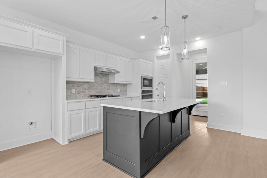 Furnished interior view inside a new home in Indigo: 40ft. lots, Richmond (Image 4). Furnished interior view inside a new home in Indigo: 40ft. lots, Richmond (Image 4).