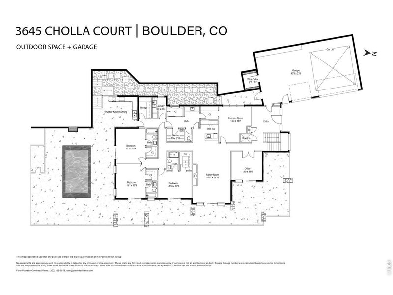 2D floor plan layout of this home in , Boulder, CO (Image 7).