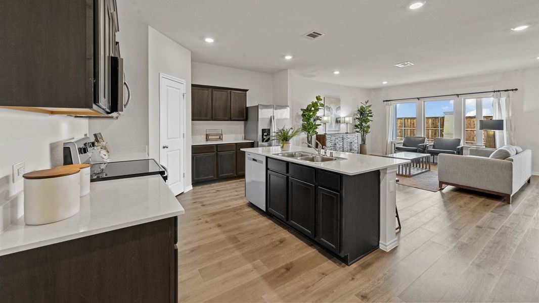 Furnished interior view inside a new home in Waverly Estates, Josephine (Image 25).