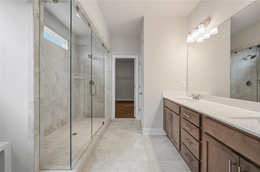 Furnished interior view inside a new home in Summerlin, Winder (Image 14).