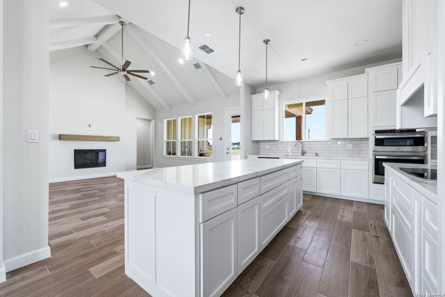 Furnished interior view inside a new home in , Floresville (Image 12).