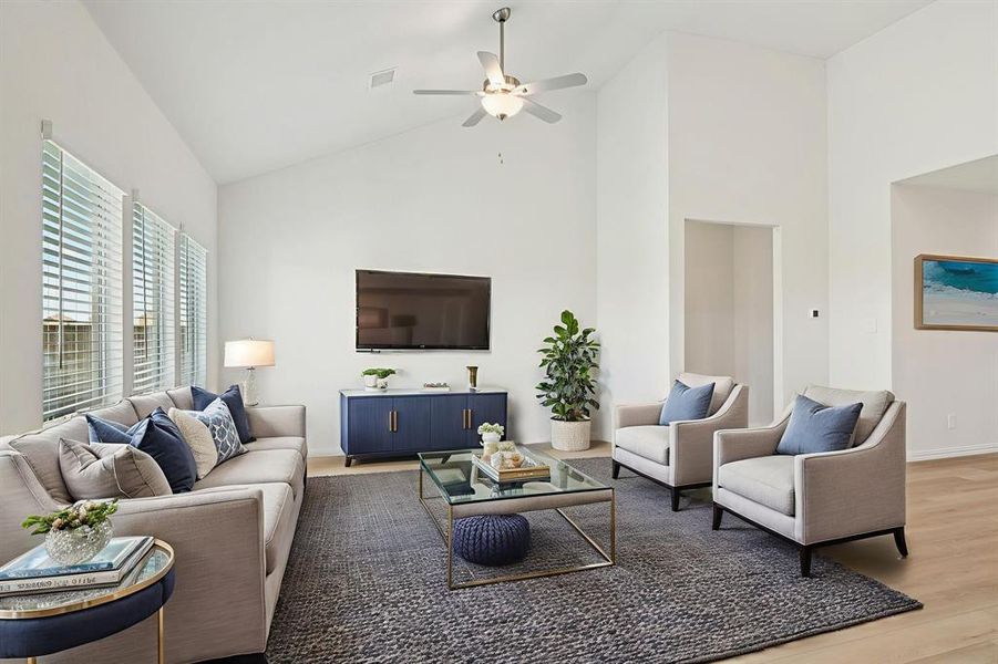 Photo is not of the actual home, but is an inspirational photo of builder’s model home and may depict options, furnishings, and/or decorator features that are not included.
