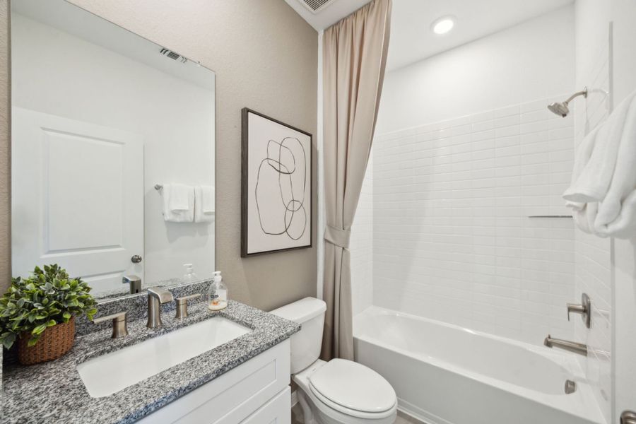 Representative furnished interior of a home built from the Eastgate by Centex in Windcress, Cove (Image 30). Representative furnished interior of a home built from the Eastgate by Centex in Windcress, Cove (Image 30).