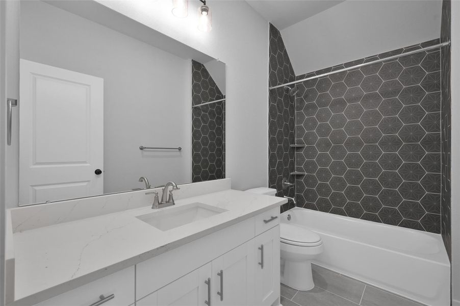 Furnished interior view inside a new home in , Houston (Image 9). Furnished interior view inside a new home in , Houston (Image 9).