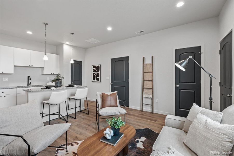 Furnished interior view inside a new home in , Pueblo West (Image 34).
