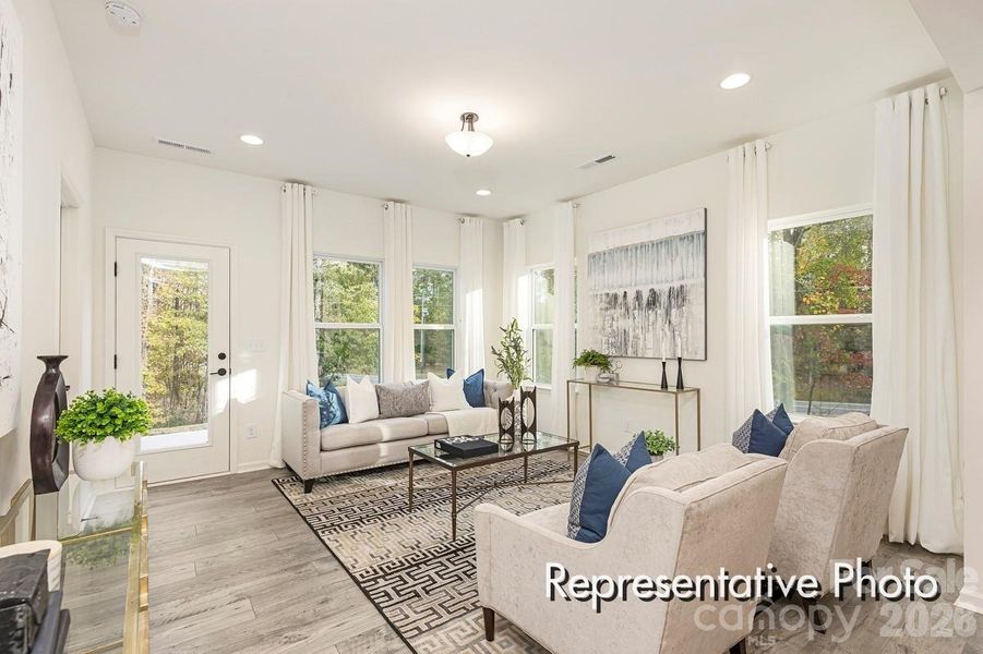 Furnished interior view inside a new home in Shay Crossing, Salisbury (Image 4). Furnished interior view inside a new home in Shay Crossing, Salisbury (Image 4).