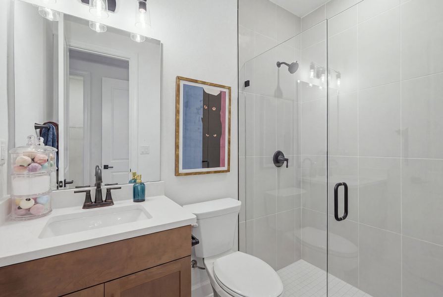 Representative furnished interior of a home built from the The Badell by David Weekley Homes in The Preserve at Laurelton – Haven Collection, Green Cove Springs (Image 5).