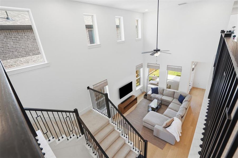 Furnished interior view inside a new home in Ventana, Fort Worth (Image 12).