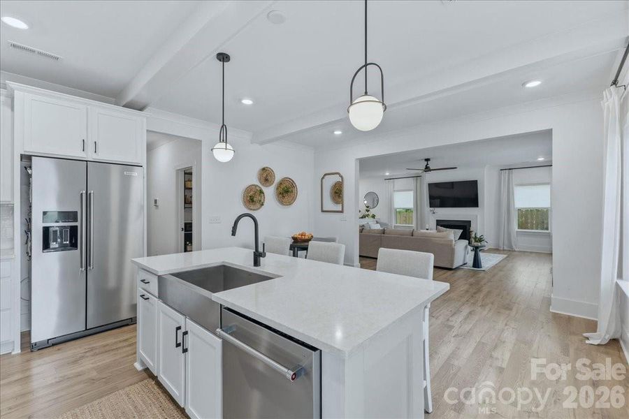 Furnished interior view inside a new home in , Charlotte (Image 39). Furnished interior view inside a new home in , Charlotte (Image 39).