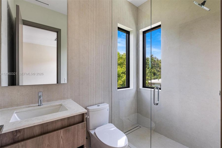 Furnished interior view inside a new home in , Miami Shores (Image 14). Furnished interior view inside a new home in , Miami Shores (Image 14).