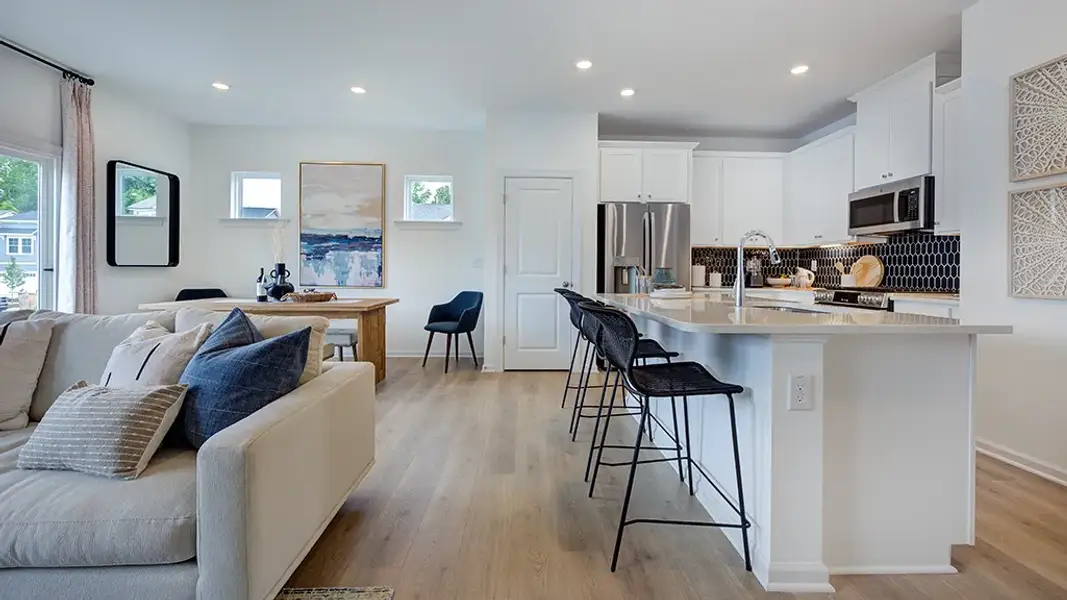 Furnished interior view inside a new home in Camden, Angier (Image 12).