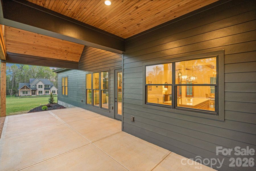 Exterior details and patio area of a home in , Clover (Image 25). Exterior details and patio area of a home in , Clover (Image 25).