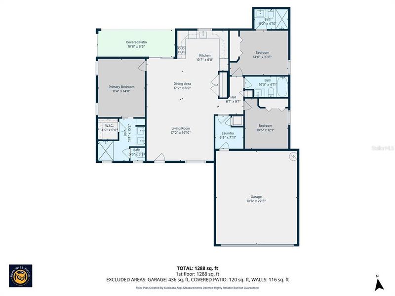 2D floor plan layout of this home in , Weeki Wachee, FL (Image 5). 2D floor plan layout of this home in , Weeki Wachee, FL (Image 5).