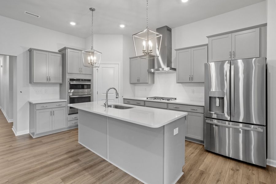 Furnished interior view inside a new home in Ovation at Sweetbrier, Durham (Image 7).