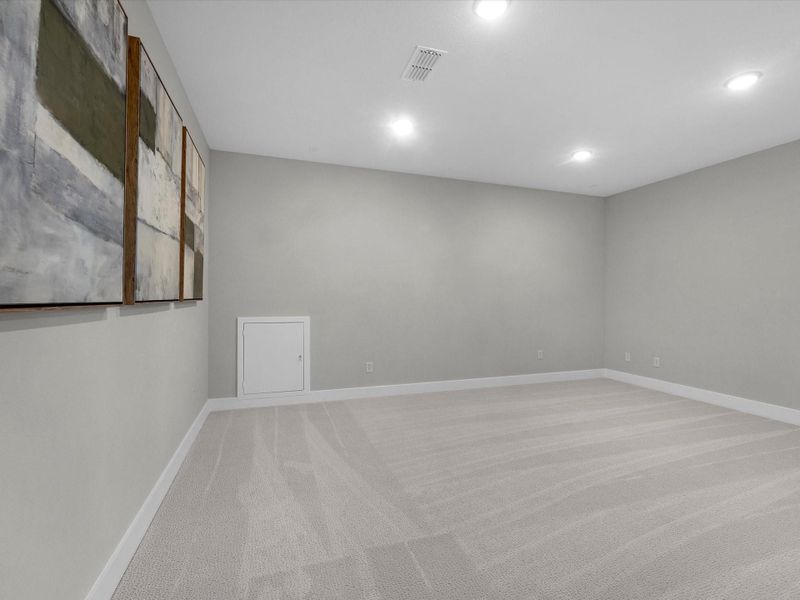 Spacious, unfurnished interior of a new home in Dunham Pointe, Cypress (Image 20).