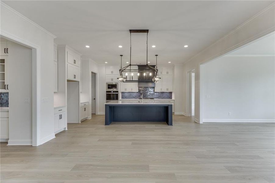 Furnished interior view inside a new home in , Cumming (Image 21).