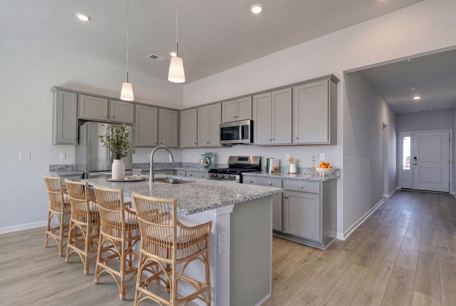 Representative furnished interior of a home built from the Bleckley - Genesis Value Collection by Mungo Homes in Garden Grove, Conway (Image 4).