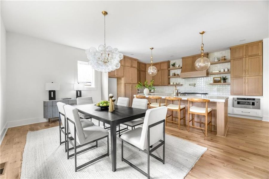 Furnished interior view inside a new home in , Smyrna (Image 50).