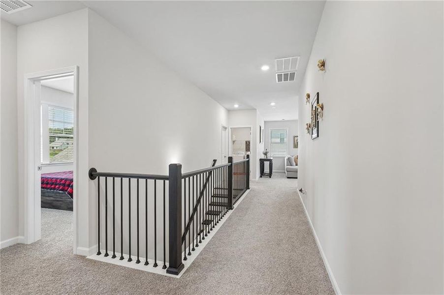 Furnished interior view inside a new home in Haley Station, Canton (Image 32).