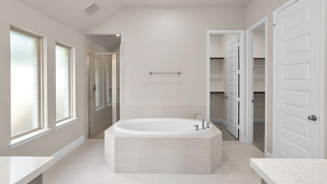 Furnished interior view inside a new home in Kresston 50', Magnolia (Image 5). Furnished interior view inside a new home in Kresston 50', Magnolia (Image 5).