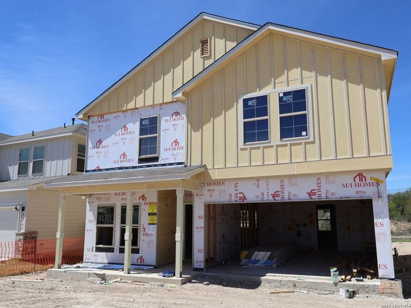 In-progress construction of a new home in Agave, San Antonio, TX (Image 37).
