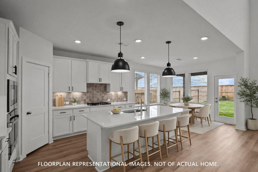 Furnished interior view inside a new home in Miller's Pond, Rosenberg (Image 11).