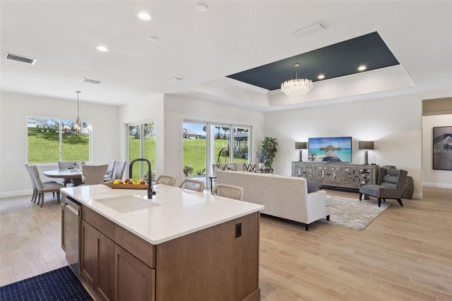 Furnished interior view inside a new home in , Lady Lake (Image 5).