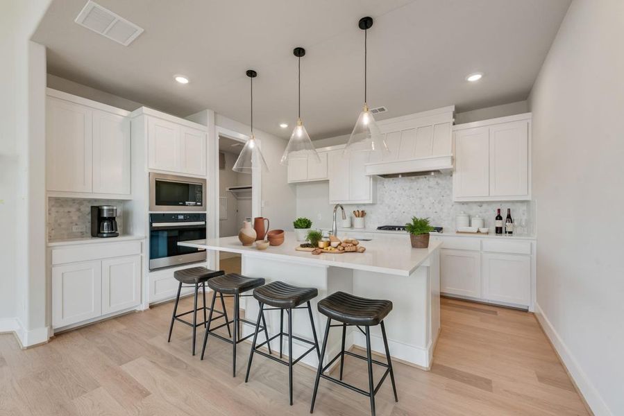 Furnished interior view inside a new home in Edgewater, Fate (Image 10).