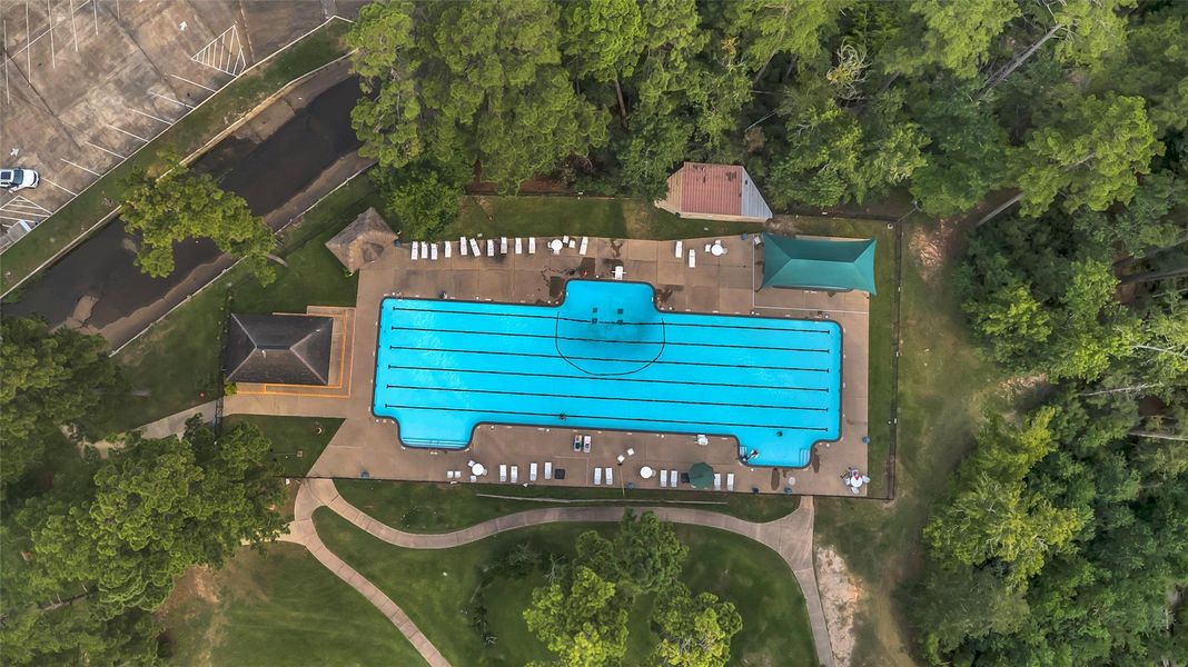 One of the pools closest to 1511 Greenbriar