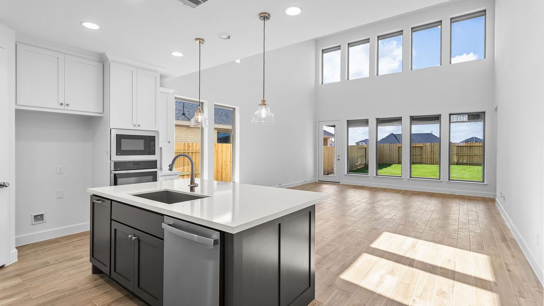 Furnished interior view inside a new home in StoneCreek Estates, Richmond (Image 4).