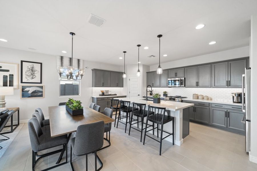 Furnished interior view inside a new home in Parkside, Avondale (Image 12). Furnished interior view inside a new home in Parkside, Avondale (Image 12).