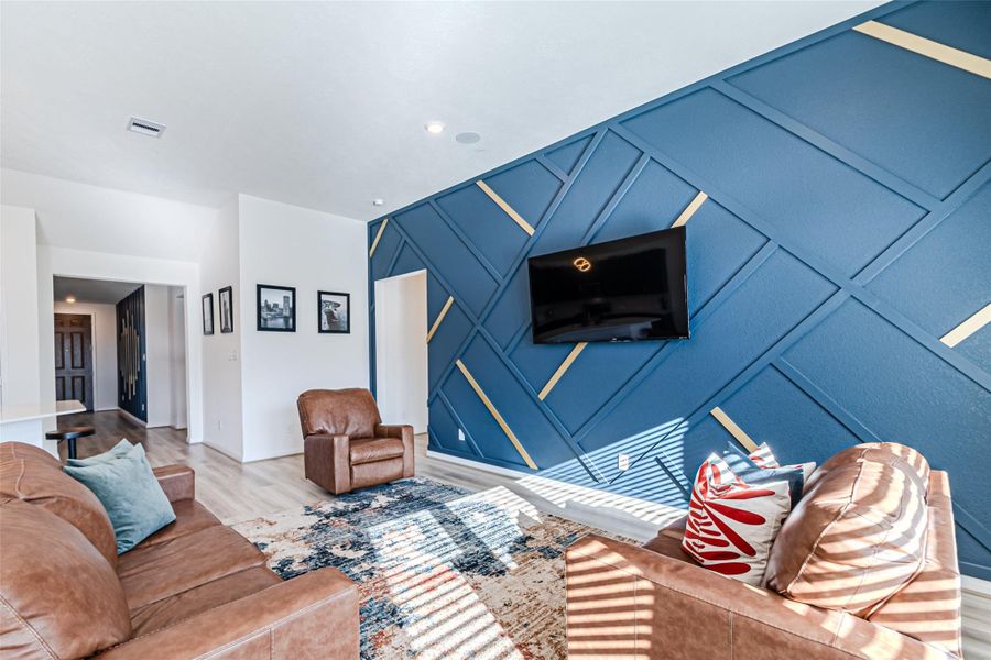 Furnished interior view inside a new home in , Cypress (Image 15). Furnished interior view inside a new home in , Cypress (Image 15).