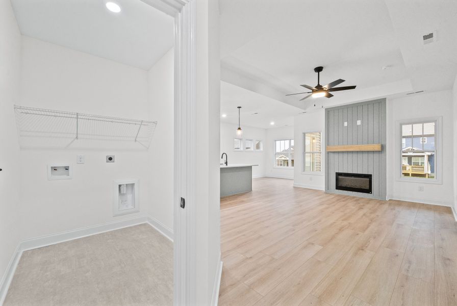 Spacious, unfurnished interior of a new home in Cherry Fields, Clarksville (Image 12). Spacious, unfurnished interior of a new home in Cherry Fields, Clarksville (Image 12).
