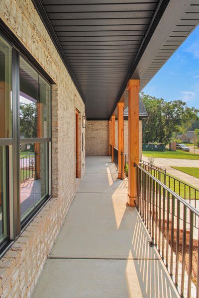 Exterior details and patio area of a home in , Orangeburg (Image 19).